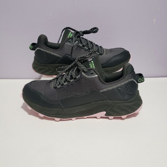 New Balance Women's Fuel Cell 2190 Black Gray Pink Trail Running Sneakers Sz 8.5 - Picture 1 of 12